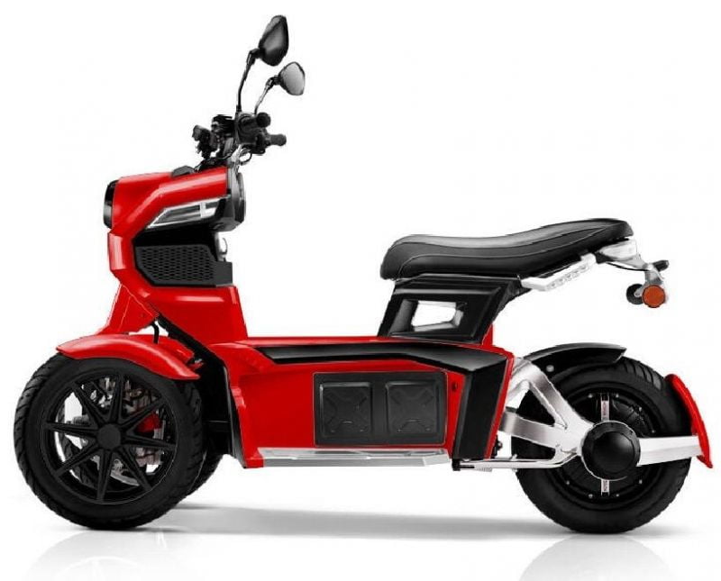 Электроскутер Doohan iTank EV3 1500W Red Электроскутер Doohan iTank EV3 1500W Red